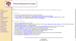 Desktop Screenshot of charactered.org