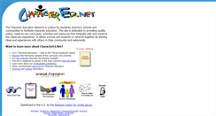 Desktop Screenshot of charactered.net